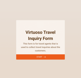 Formulaire De Demande De Voyage Form Template