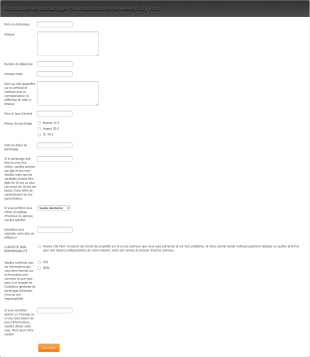 Formulaire De Parrainage Bronze Form Template