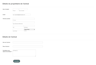 Formulaire De Prescription Pour Animaux De Compagnie Form Template