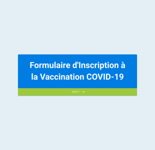 Formulaire D'Inscription à La Vaccination COVID 19 Form Template
