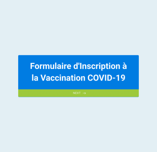 Formulaire D'Inscription à La Vaccination COVID 19