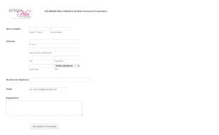 Formulaire D'inscription à L'Académie Du Cinéma Form Template