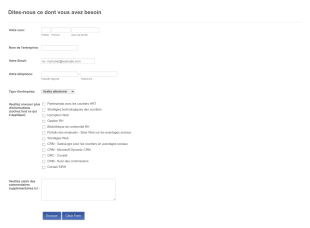 Formulaire D'inscription Au Service De Conseil Form Template
