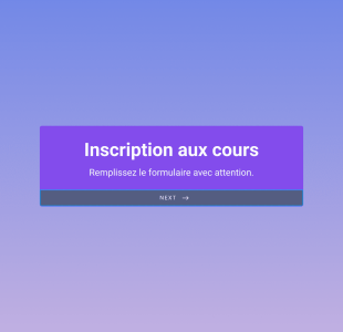Formulaire D'inscription Aux Cours Form Template