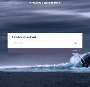 Formulaire D'ordre De Travail Form Template