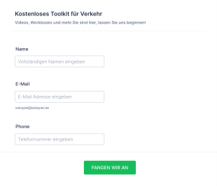 Formular Für E Mail Einverständniserklärung Form Template