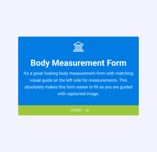 Formular Für Körpermaße Form Template