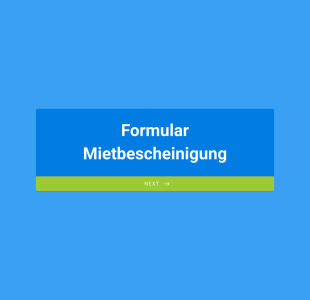 Formular Mietbescheinigung Form Template