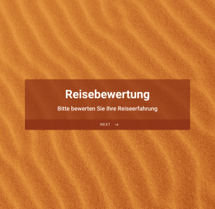 Formular Zur Reisebewertung Form Template