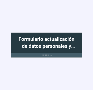 Formulario Actualización De Datos Personales Y Familiares