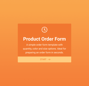 FORMULARIO BÁSICO Form Template