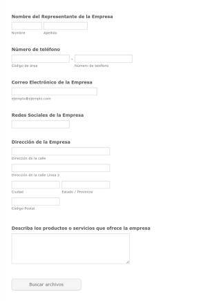 Formulario De Contacto Digital Form Template