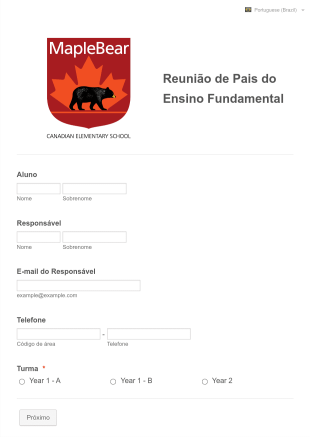 Formulário De Agendamento De Reunião Form Template