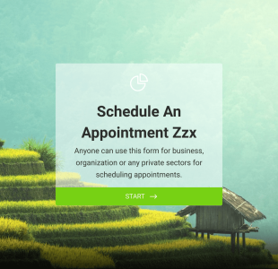Formulário De Agendamento Form Template