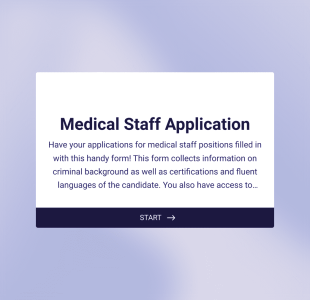 Formulário De Candidatura Para Vagas De Instrutor Socorrista Form Template