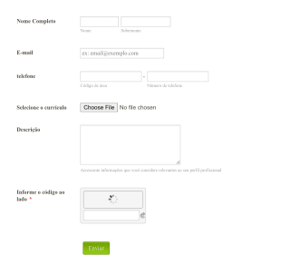 Formulário De Candidatura Form Template