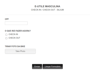 Formulário De Check In/Check Out (Locação De Produto)