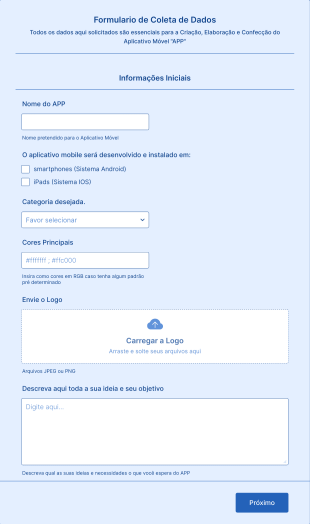 Formulario De Coleta De Dados