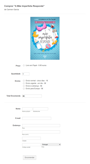 Formulário De Compra De Livros