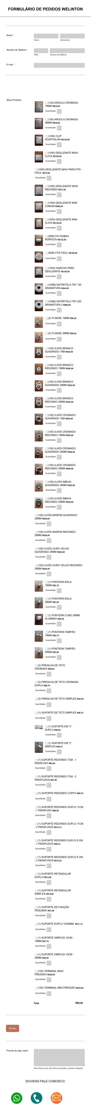 Formulário De Compra Form Template