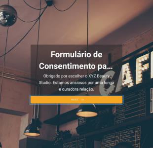 Formulário De Consentimento Para Extensão De Cílios Form Template