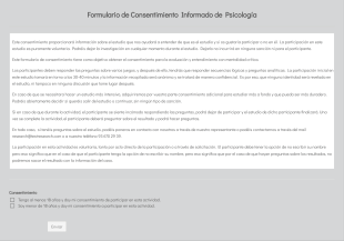 Formulario De Consentimiento Informado Form Template