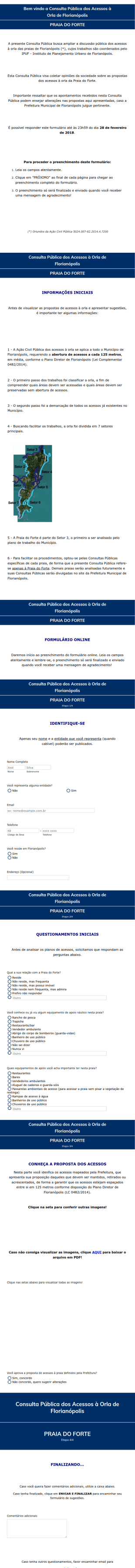 Formulário De Consulta Pública