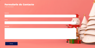 Formulario De Contacto Papa Noel Form Template