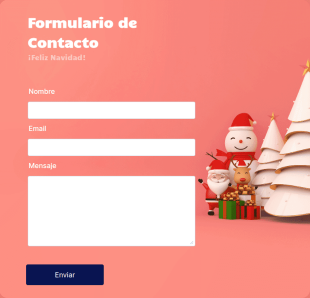 Formulario De Contacto Papa Noel