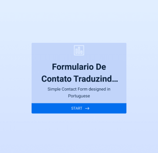 Formulário De Contato Em Português Form Template
