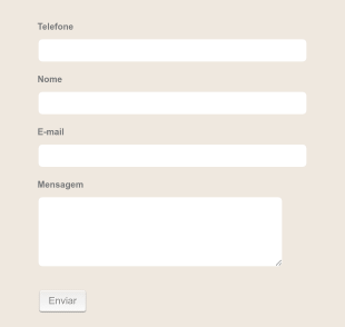 Formulário De Contato Em Português Form Template