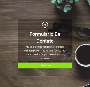 Website Contact Form Template