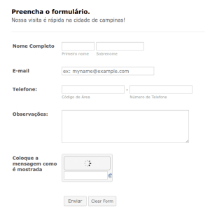 Website Contact Form