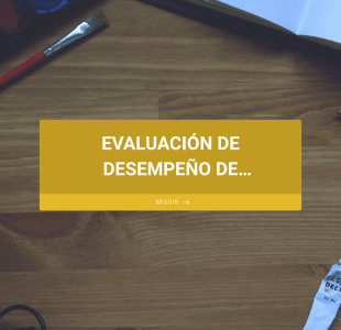 Formulario De Evaluación De Desempeño