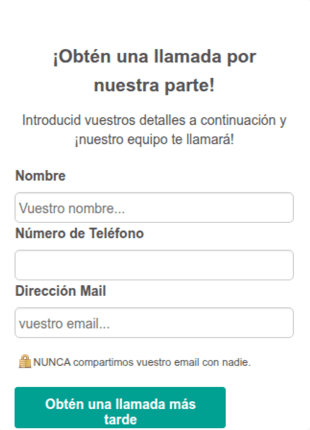 Formulario De Generación De Leads Inmobiliarios