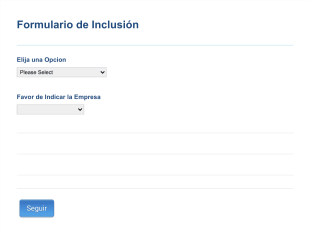 Formulario De Inclusión Form Template