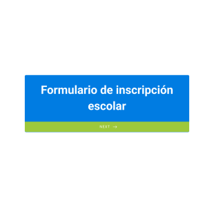 Formulario De Inscripción Escolar Form Template