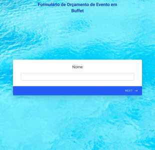 Formulário De Orçamento De Evento Em Buffet Form Template