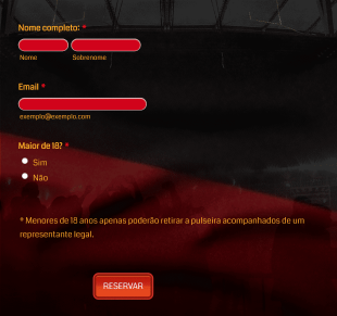 Formulário De Participação Em Evento