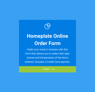 Formulário De Pedido De Comida Form Template