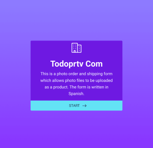 Formulario De Pedido Y Envío De Fotografías Form Template