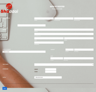 Formulario De Pre Afiliacion Shaddai