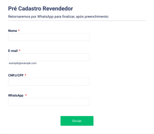 Formulário De Pré Cadastro Para Potenciais Prestadores De Serviço Form Template