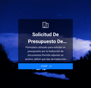 Formulario De Presupuesto De Traducción Form Template