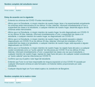 Formulario De Publicación De Estudio De Danza COVID 19