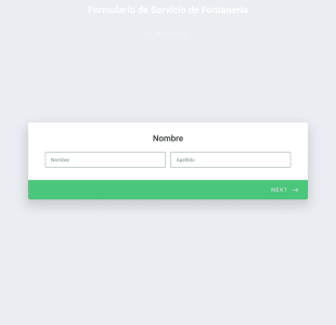Formulario De Servicio De Fontanería Form Template
