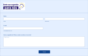 Formulário De Solicitação Canais, Filmes E Séries.