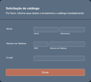 Formulário De Solicitação De Catálogo
