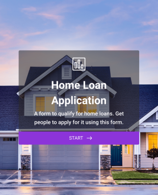 Formulario De Solicitud De Préstamo Hipotecario Form Template