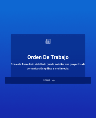 Formulario De Solicitud De Proyecto De Diseño Gráfico Y Multimedia
